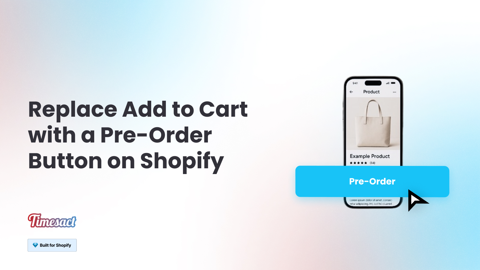 pre-order button