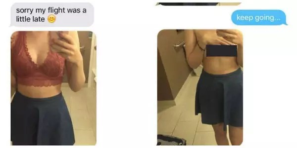 Mulher tira fotos sensuais para mandar ao amante, mas acaba enviando para o celular do marido, que descobre a traição