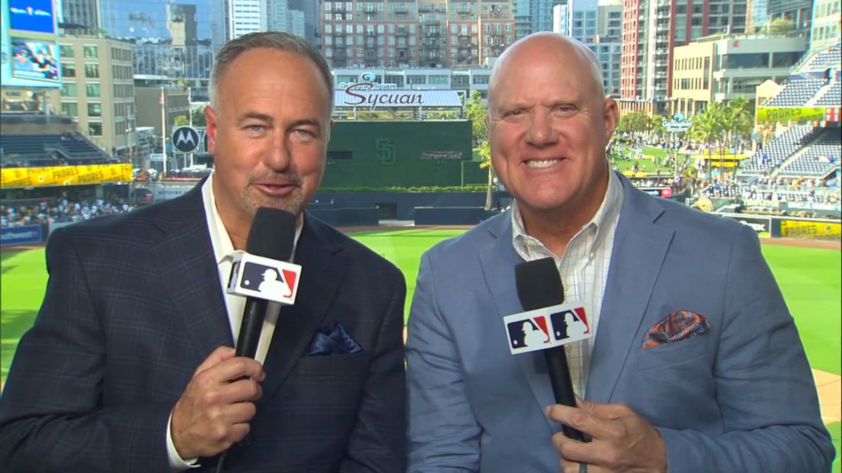 Padres Broadcaster Mark Grant Got Emotional After the Team Ended Its  14-Year Playoff Drought