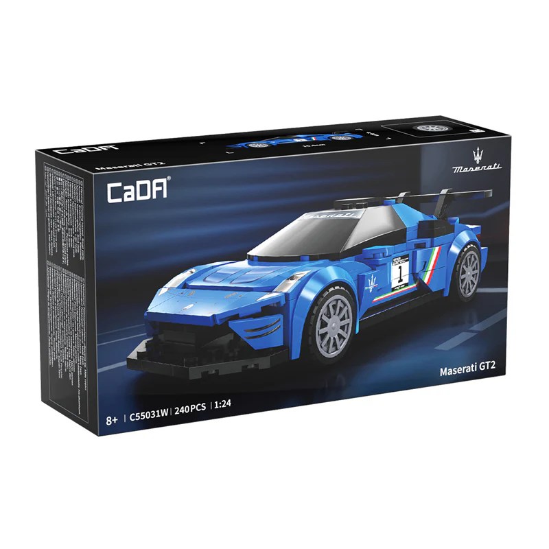1:24 scale CaDA Bricks Maserati GT2 collectible