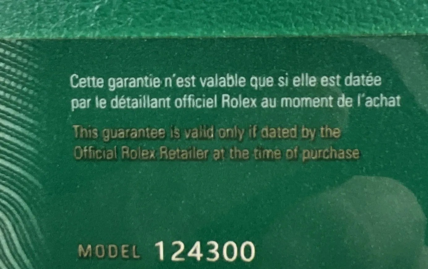 Rolex Oyster Perpetual 41