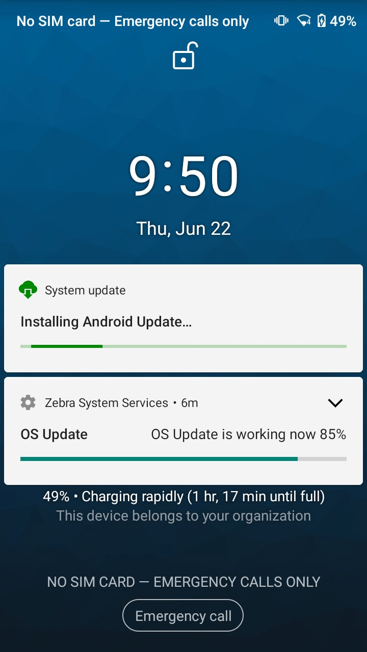 managing Android updates for Zebra devices with Intune