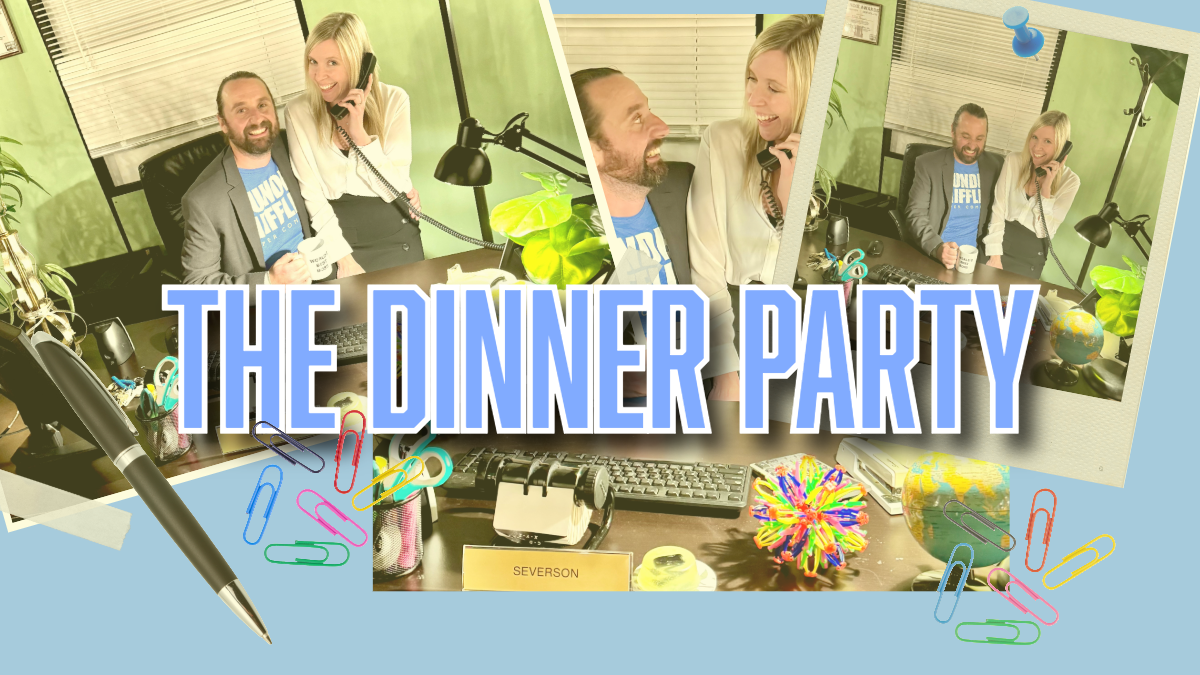 The Travail Basement Bar The Office Dinner Party Theme Night Dinner Date | The Kids Are In Bed Ep 48