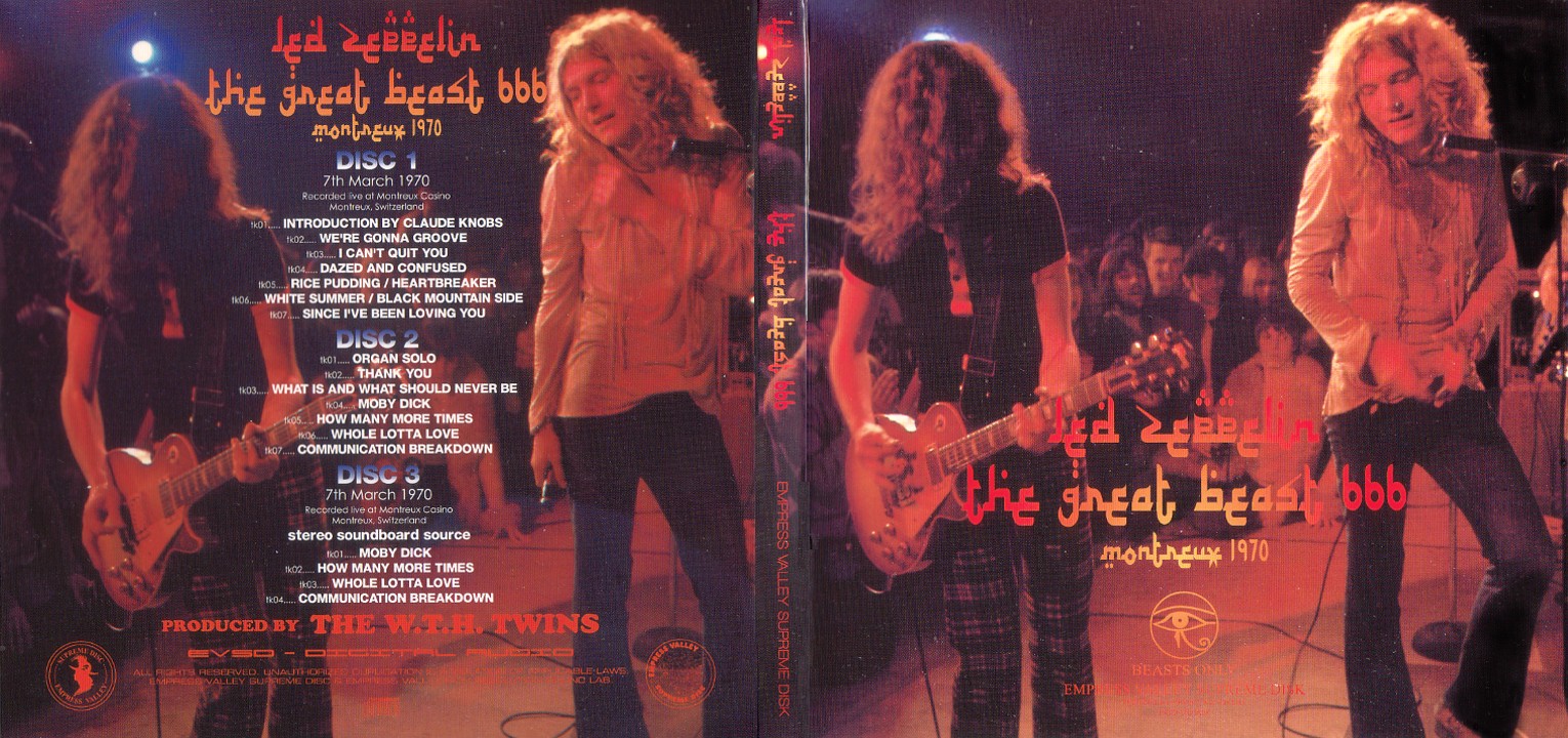 洋楽 Led zeppelin Divinity 1970 Montreux 洋楽 Led zeppelin Divinity 1970 Montreux Led Zeppelin - Live in