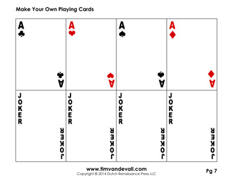 blank playing card template make your own playing cards pdf