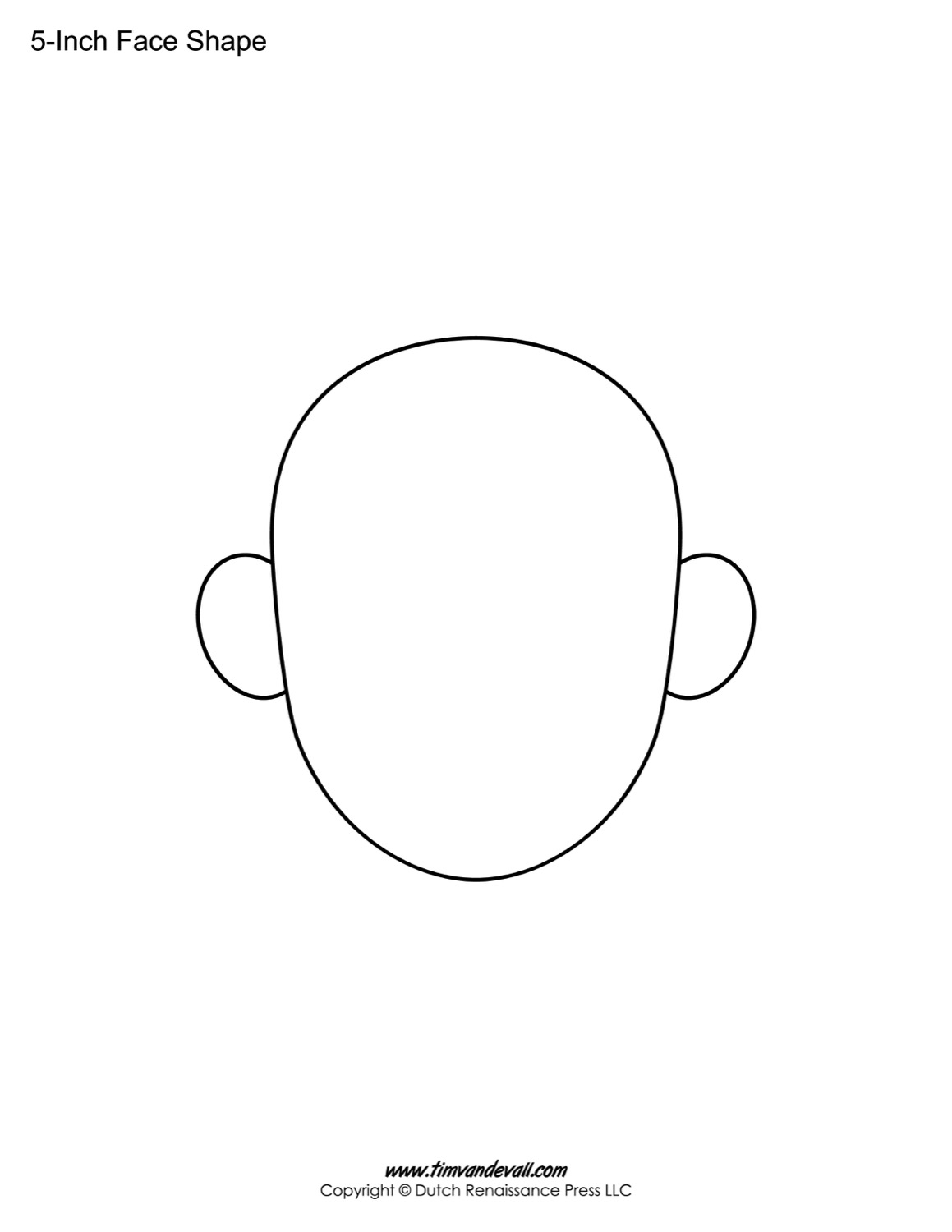 pix Face Template Drawing blank face templates printable face shapes for kids