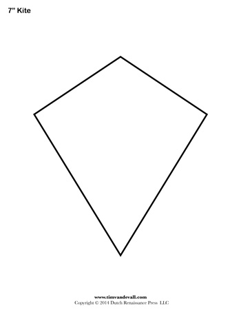 kite templates 7 inch tims printables