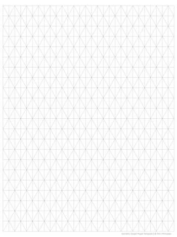 isometric graph paper tim s printables