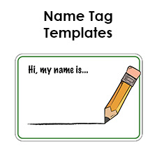 printable name tags compatible w avery templates 5395 05395