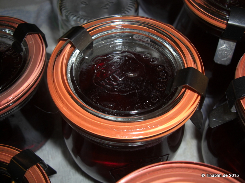 Draufsicht auf das gute alte Weck-Glas