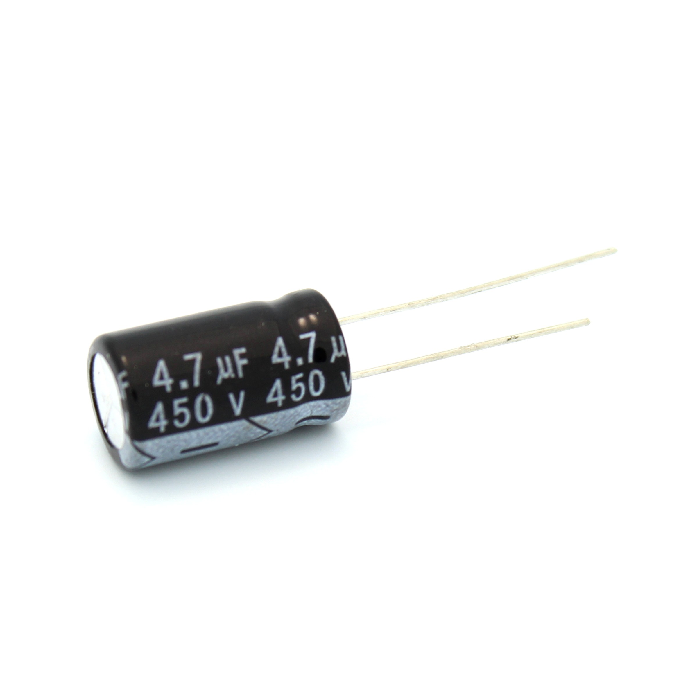 4 7uf 450v Electrolytic Capacitor Tinkersphere