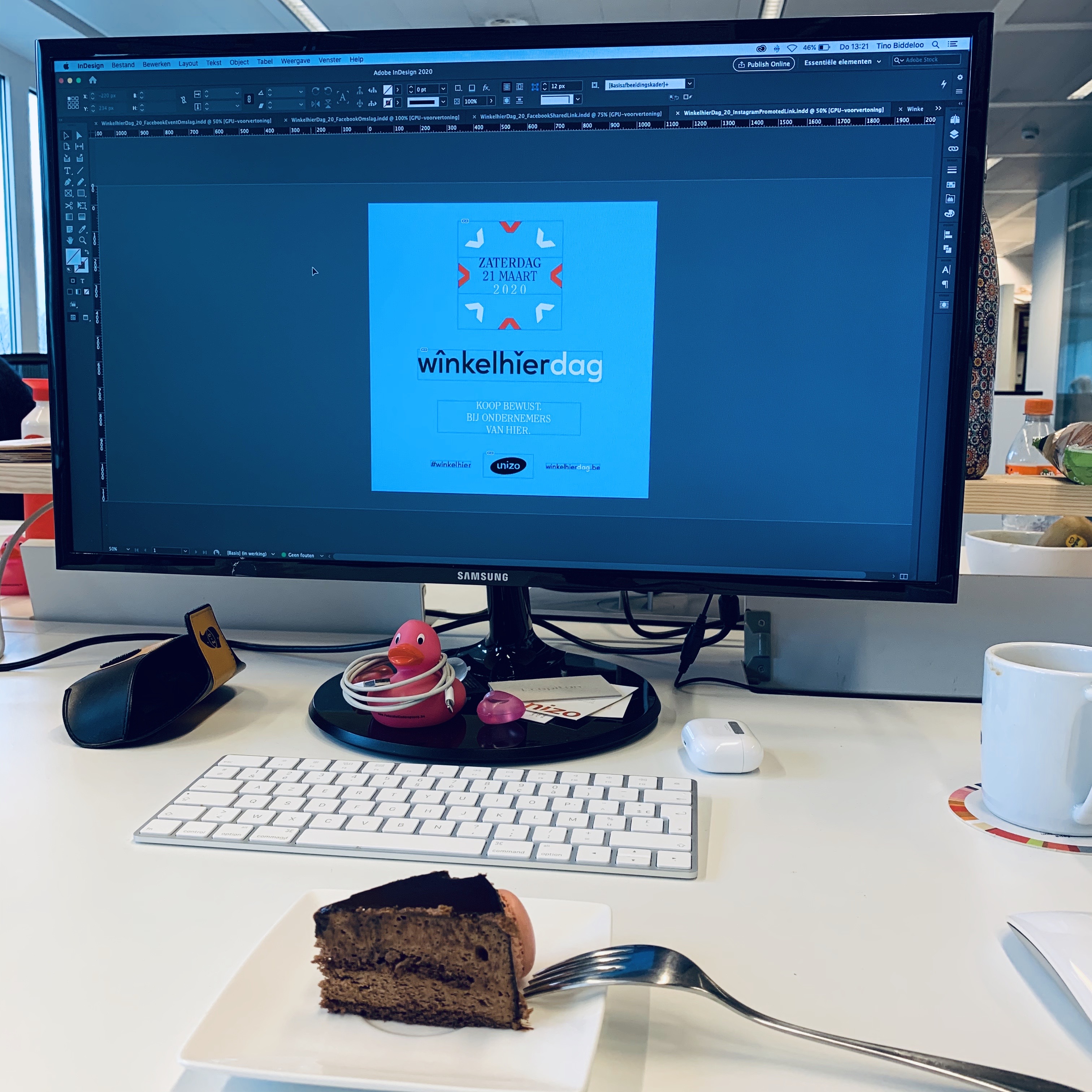 Tino Biddeloo - Branding Winkelhier UNIZO