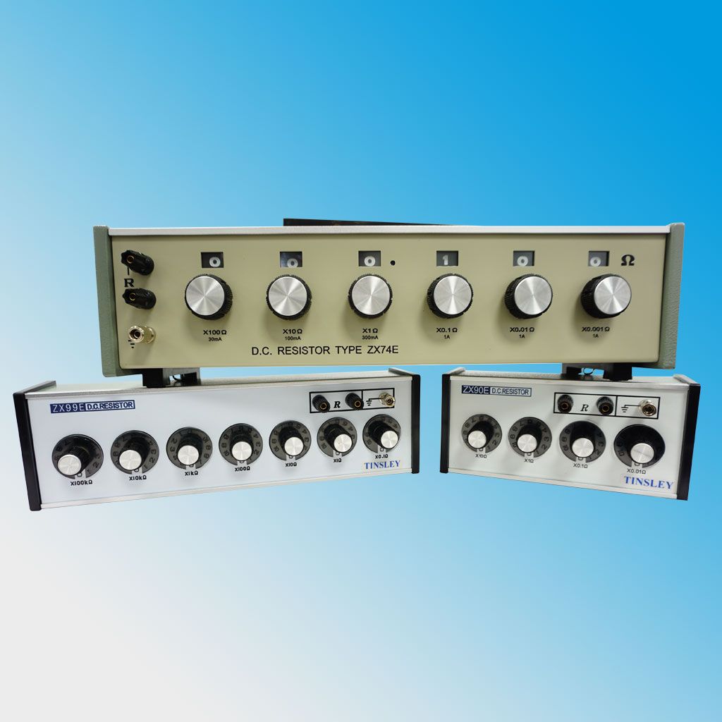 Decade Resistance Boxes Tinsley Instrumentation Ltd Decade Resistance Boxes Tinsley Instrumentation Ltd