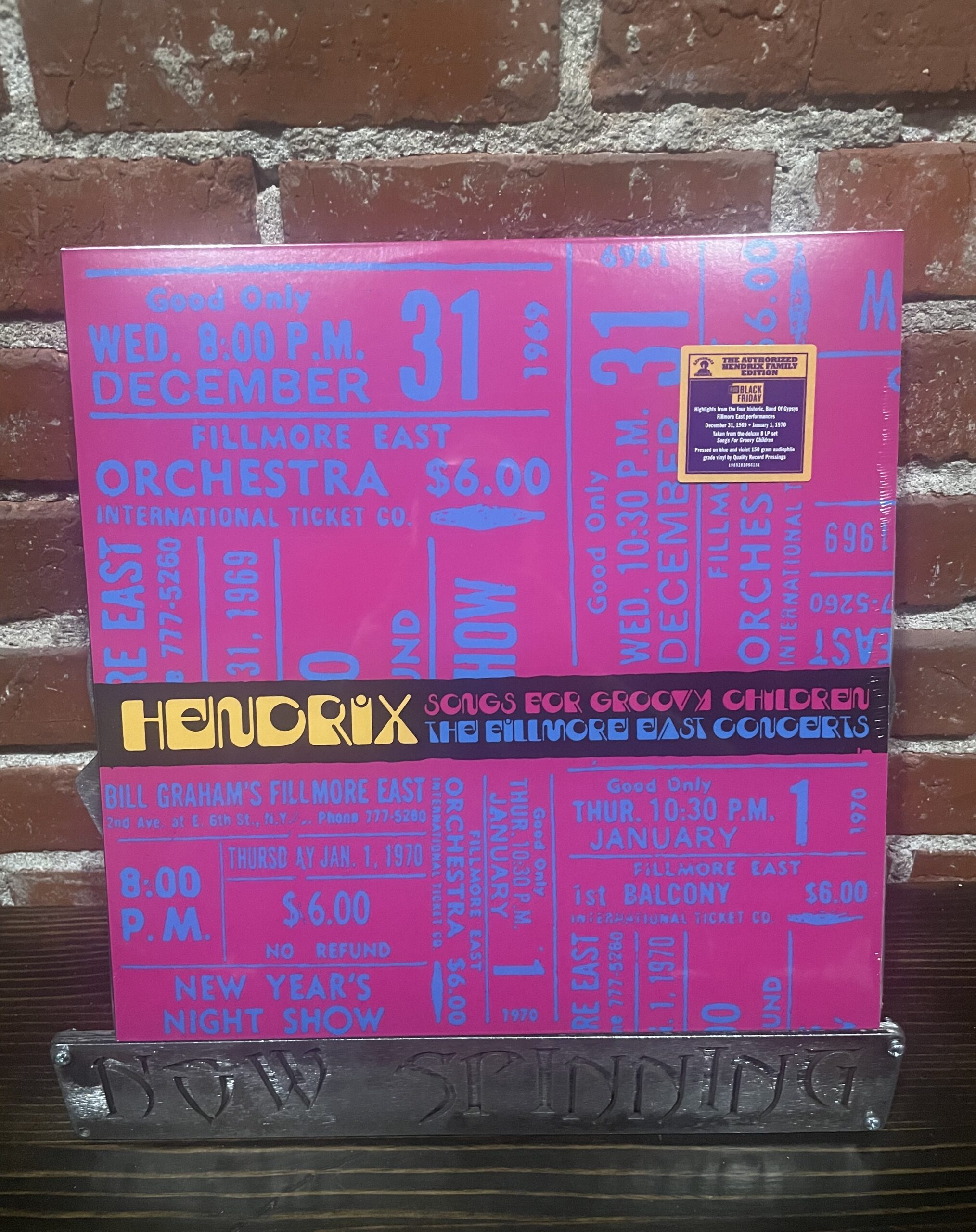 Jimi Hendrix: Songs for Groovy Children – The Fillmore East
