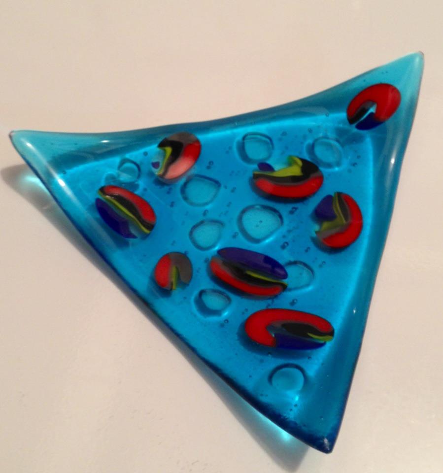 5" x 5" x 5" Triangle dish