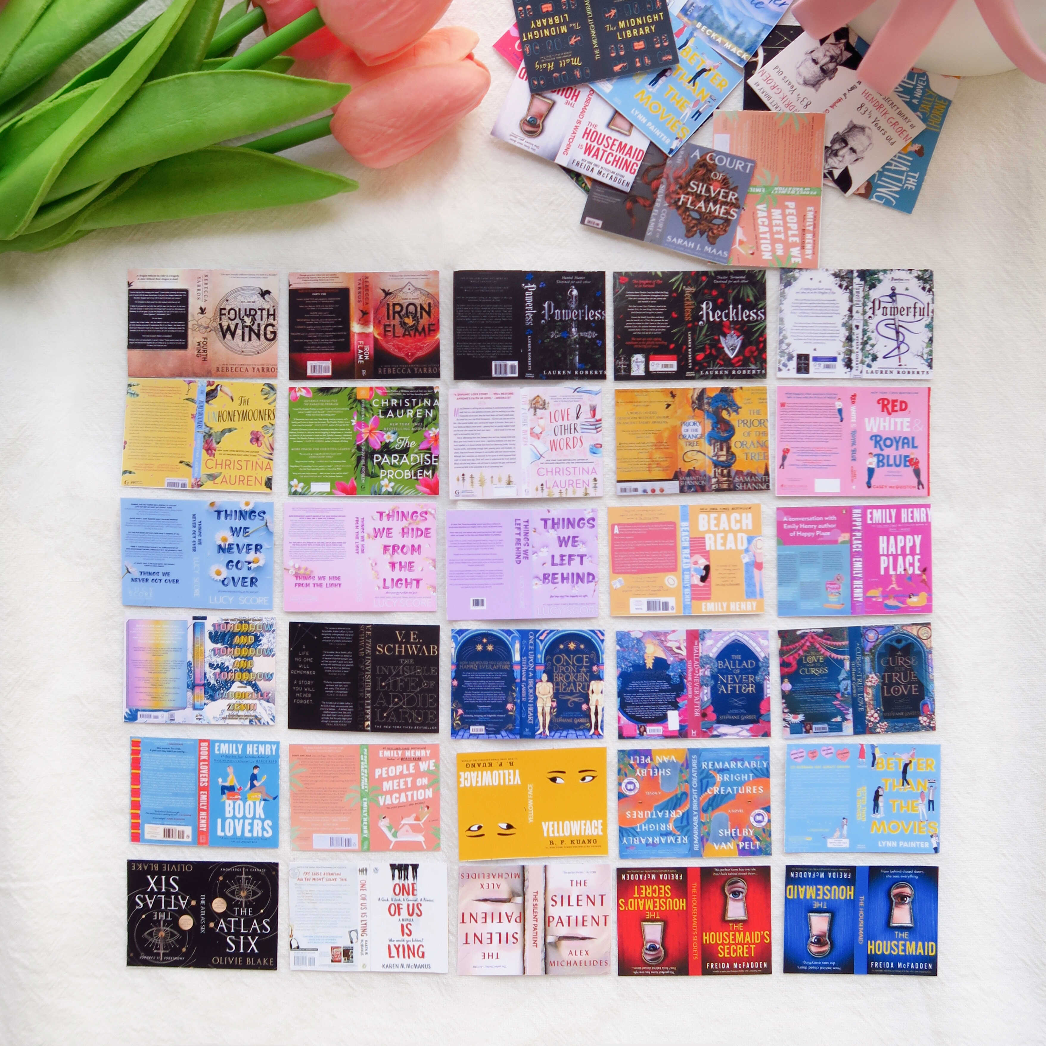 Free Mini Book Covers Template Tinybook Whispers