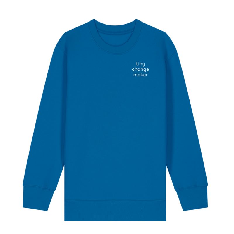 Tiny Change Maker Kids Sweatshirt Tiny Changes - HD Space Patterns for Desktop