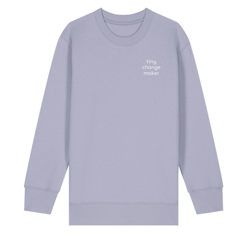 Tiny Change Maker Kids Sweatshirt Tiny Changes - Light Images - Beautiful 4K Collection