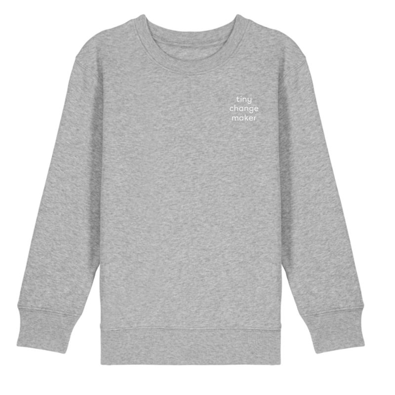 Tiny Change Maker Kids Sweatshirt Tiny Changes - Abstract Arts - Artistic HD Collection