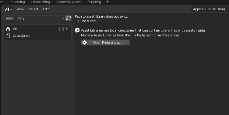 Blender Asset Browser Not Working - This is the Cure - Tiny Happy Studio