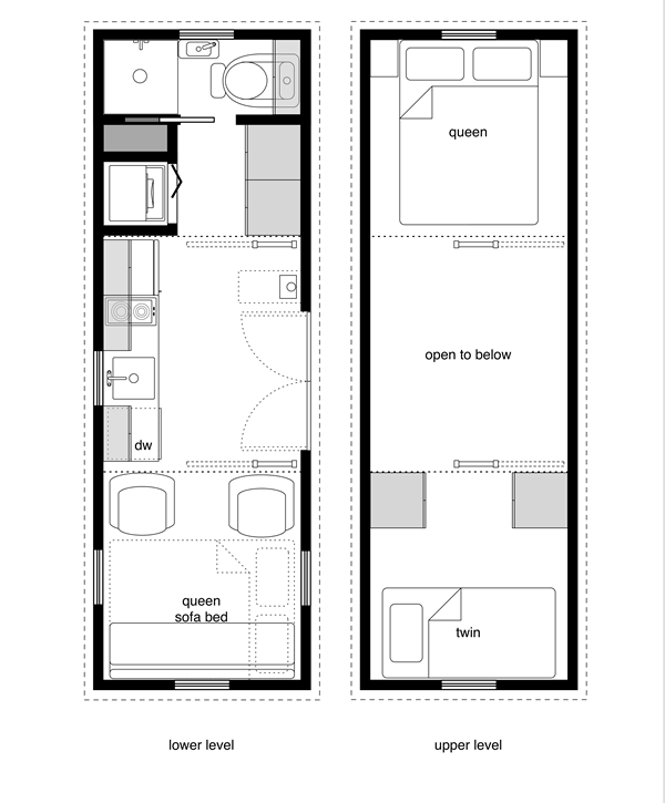 27 Adorable Free Tiny House Floor Plans - Craft-Mart