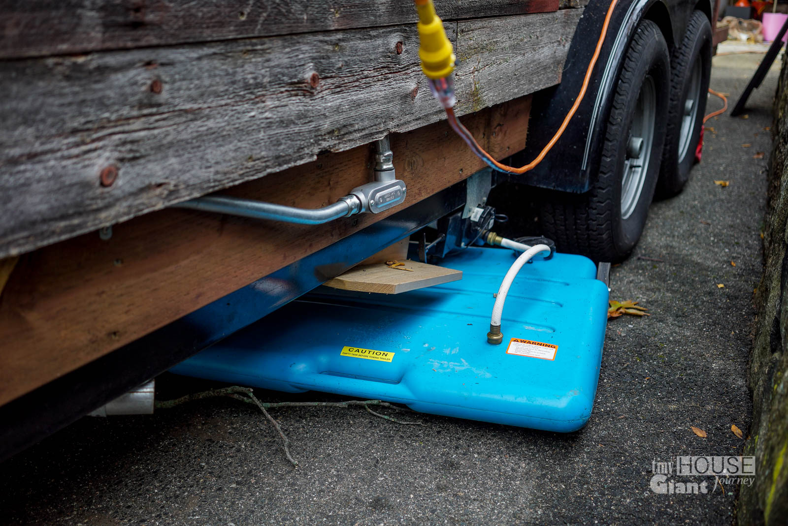 Our Portable Grey Water Tank - 15 gallons