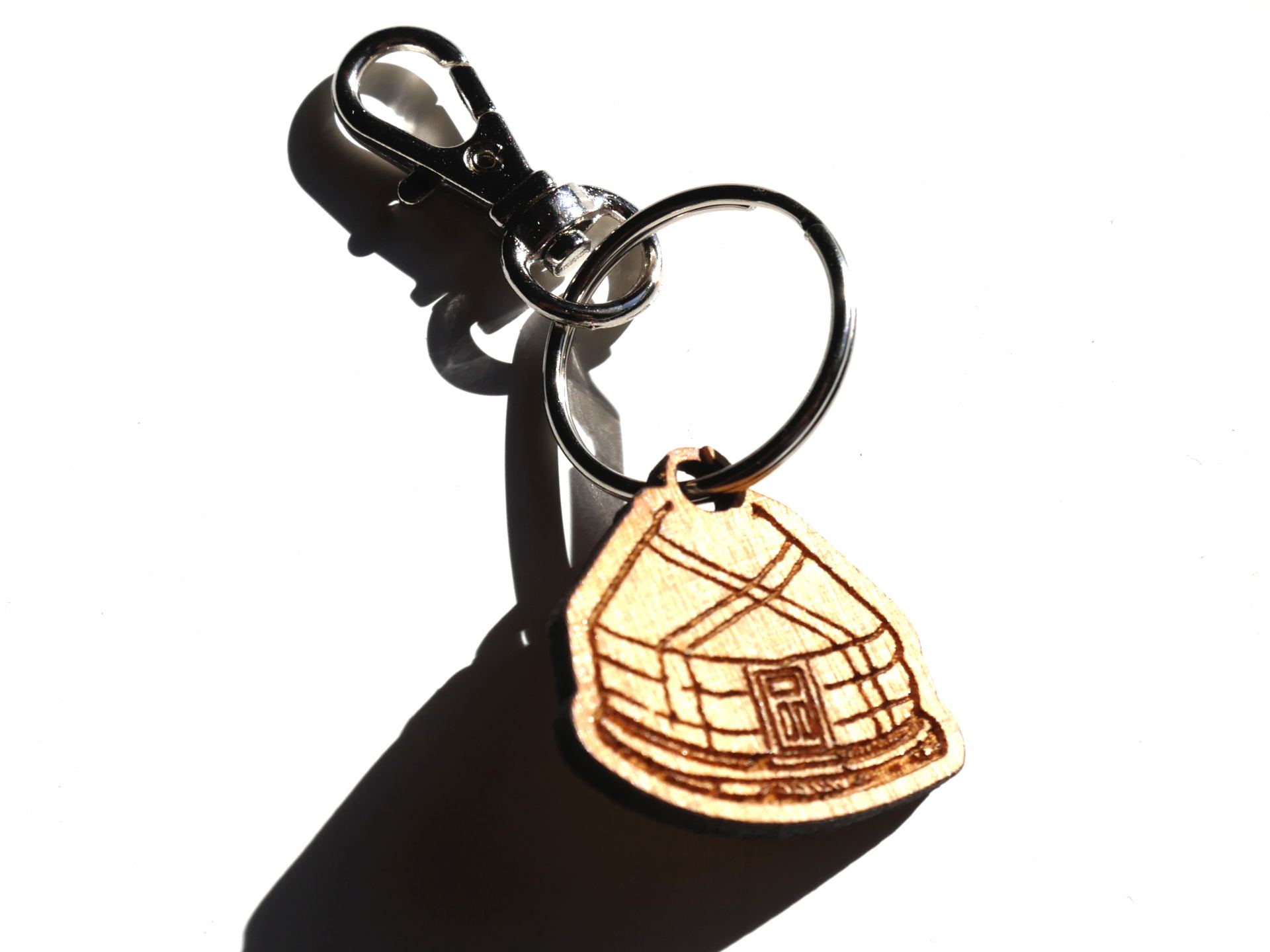 Yurt Key Chain