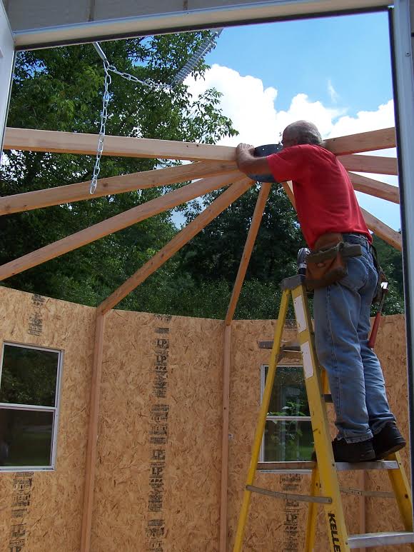 Grab a game from the game cupboard to take back to your cabin. 180 Sq. Ft. Yurt Cabin: Off Grid Mortgage-free Living Setup