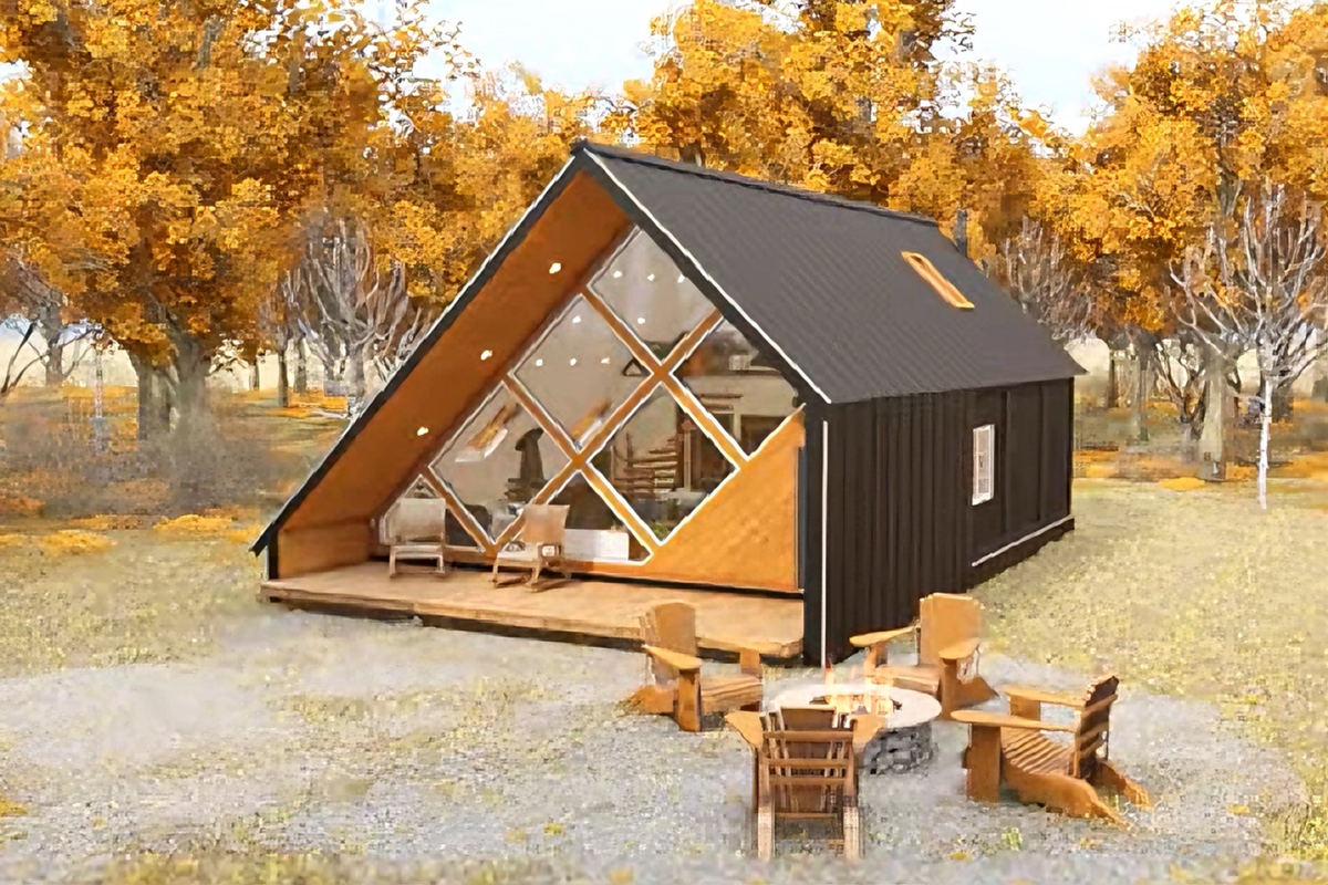 90m2 Smart Prefab House Design Ideas