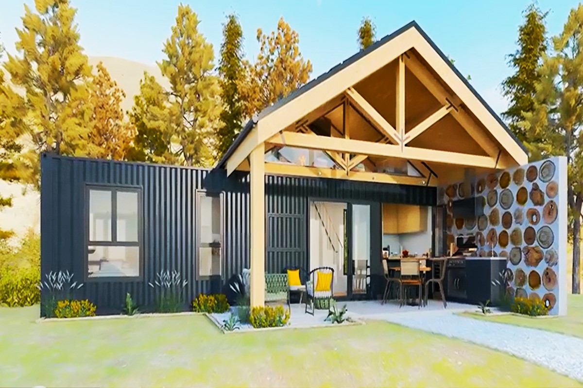 40 HC 2 Bedroom Portable Living Container: Quick and Practical Living Space Units