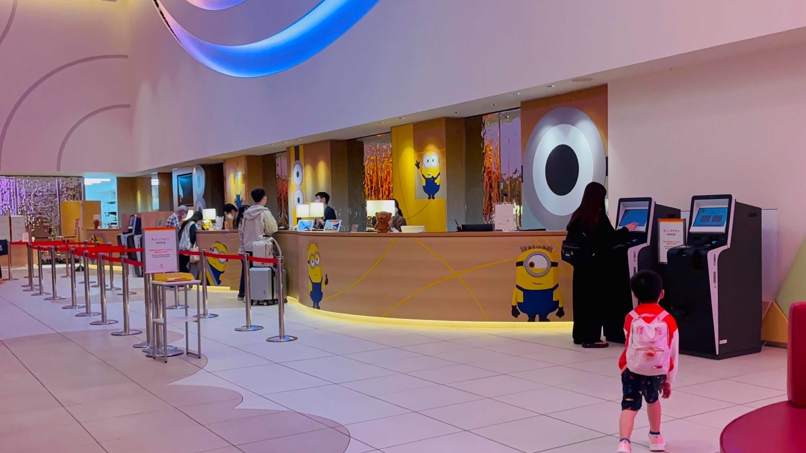 環球港維塔飯店二樓入住大廳