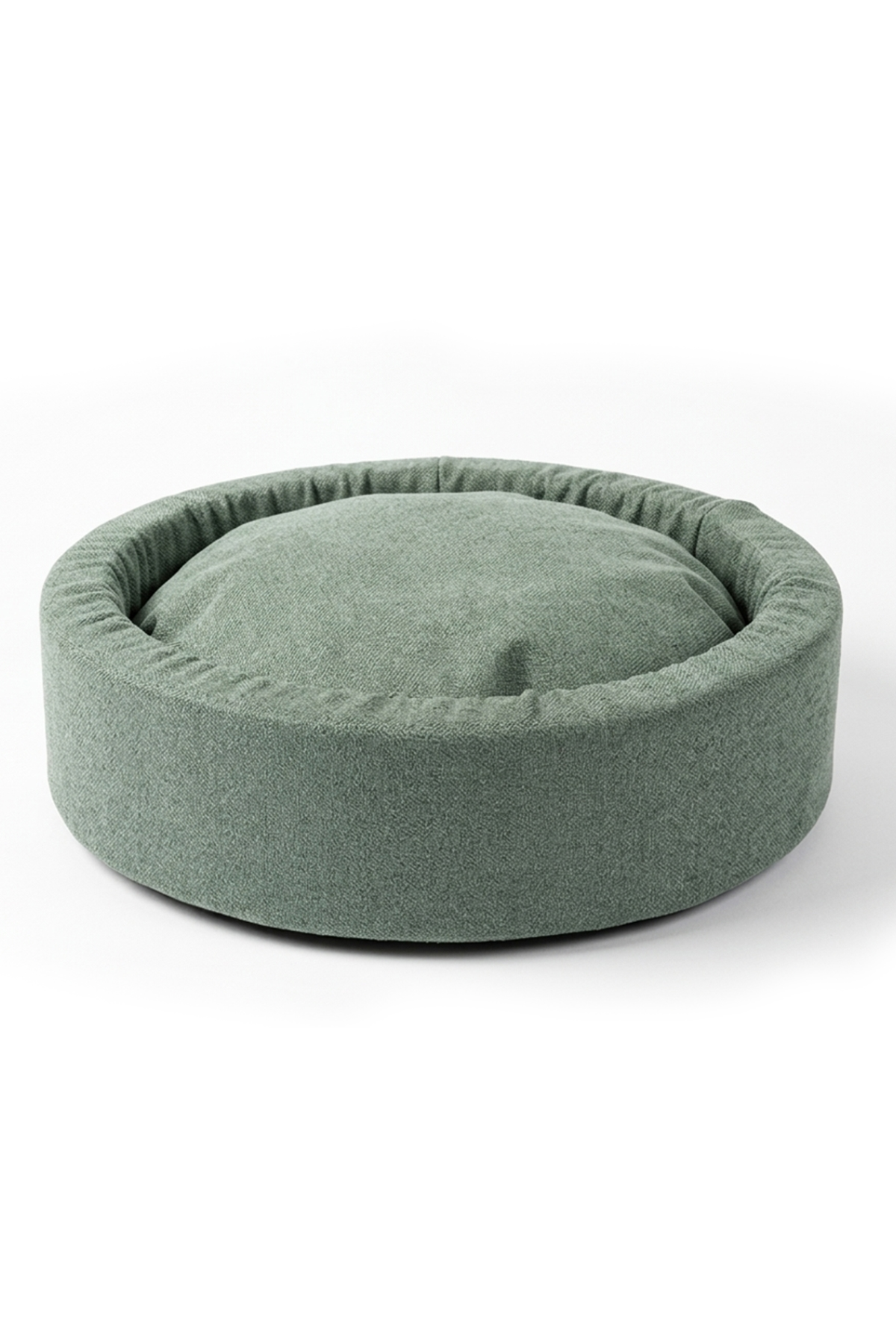 Tinypati Premium Haki Simit Kedi ve Köpek Yatağı