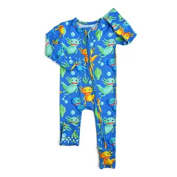 Archie Axolotl Zip One Piece