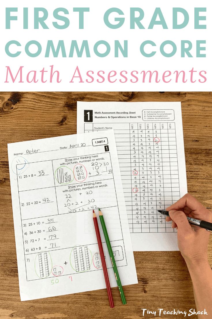 First Grade Common Core Math Assessments Artofit - Gradient Background Collection - 8K Quality