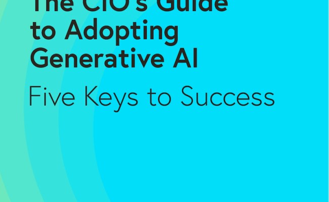 The CIO's Guide To Adopting Generative AI - TinyTechGuides