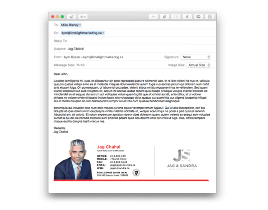 Email Signature