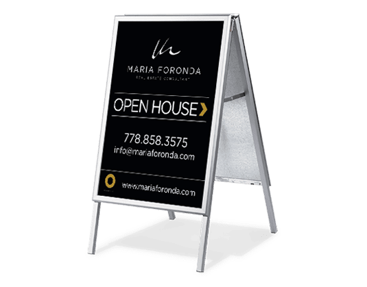 Open House Sandwich Board