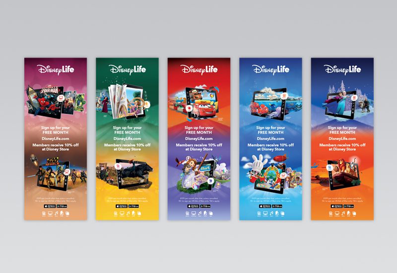 Disney Life Web Banners