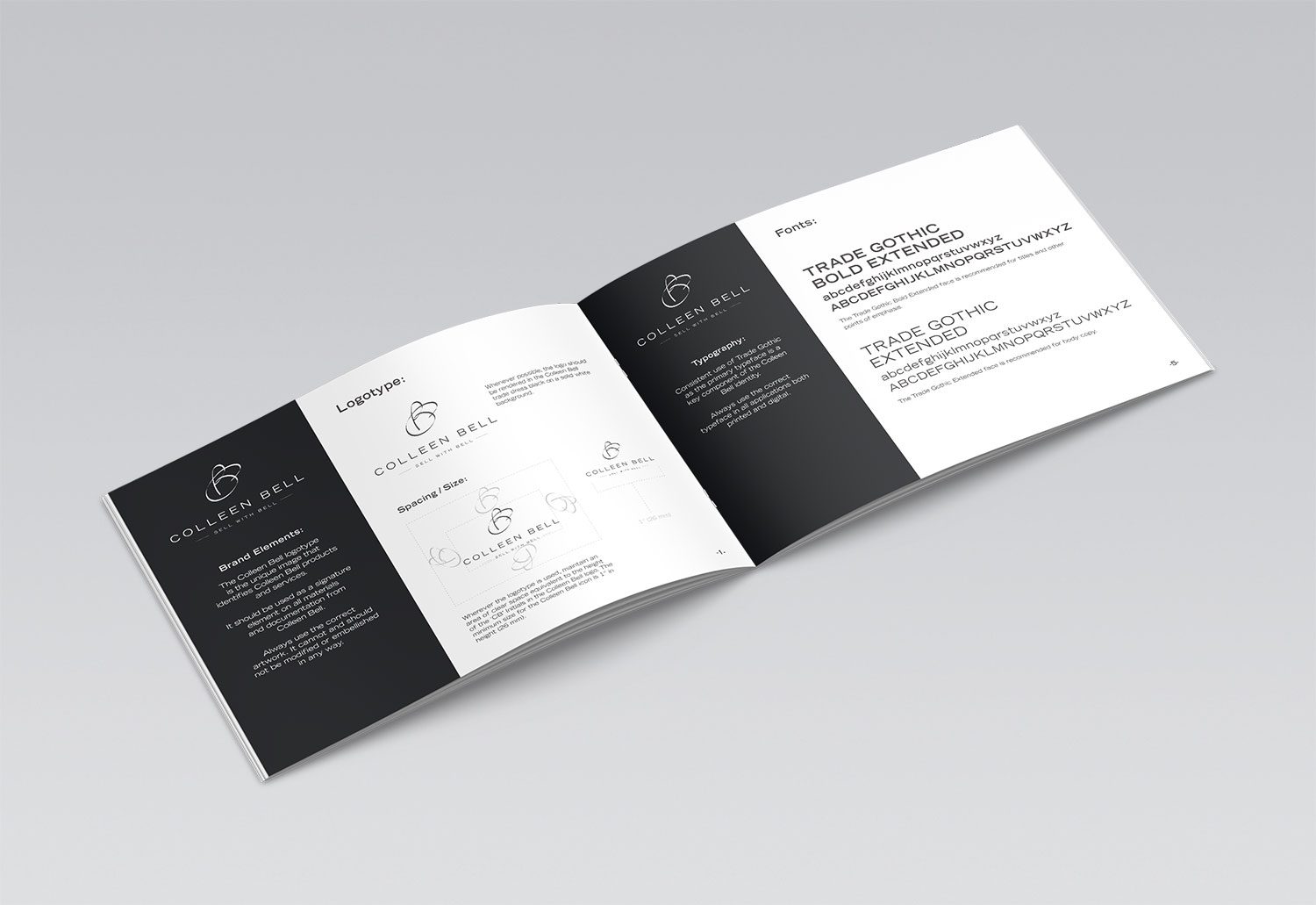 Colleen Bell Brand Guideline Spreads