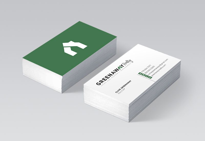 Greenaway Business Cards