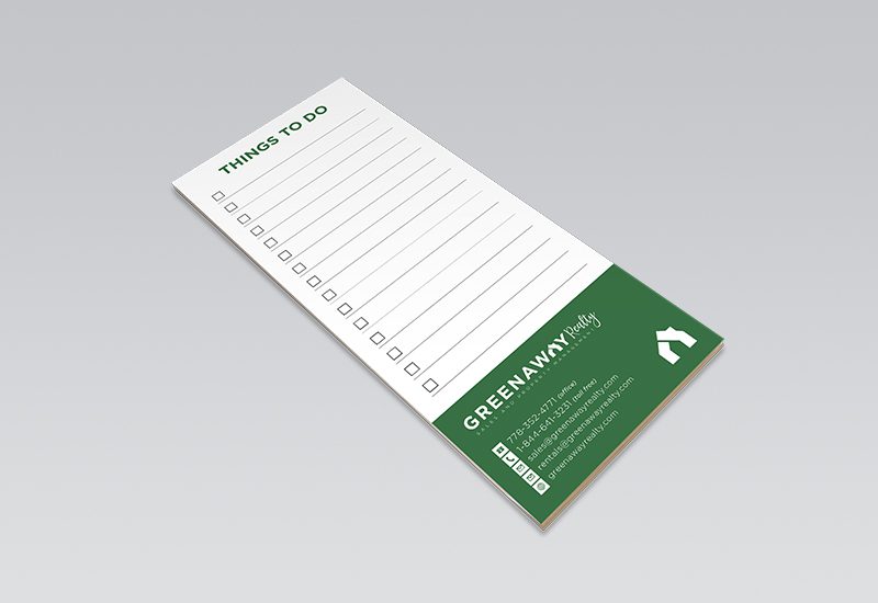 Greenaway Notepad