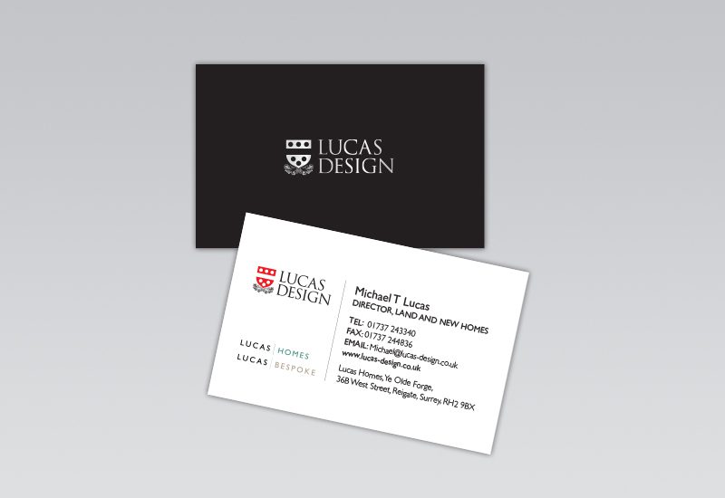 Lucas Design Business Card