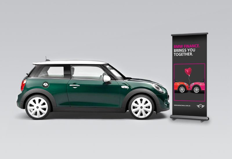 Mini Pull Up Adverting