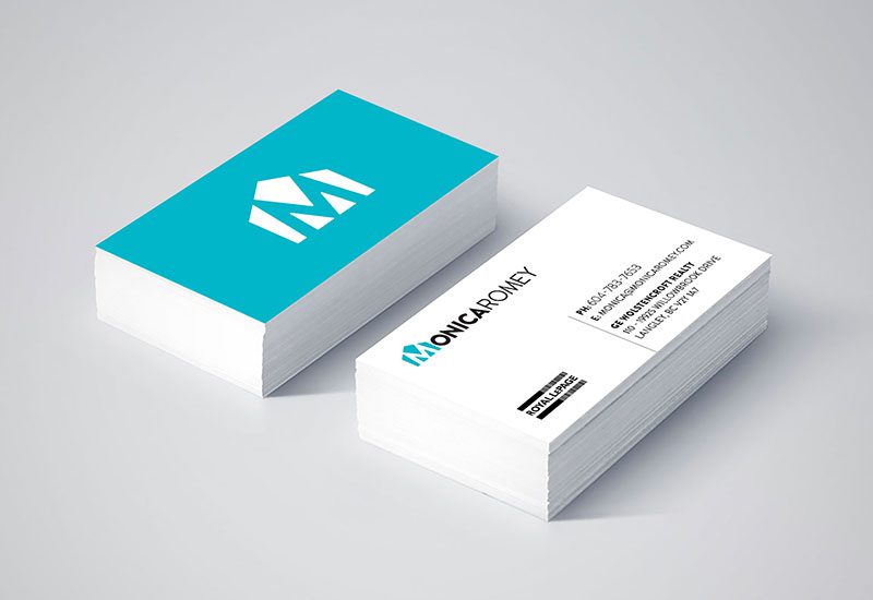 Monica Romey Business Cards