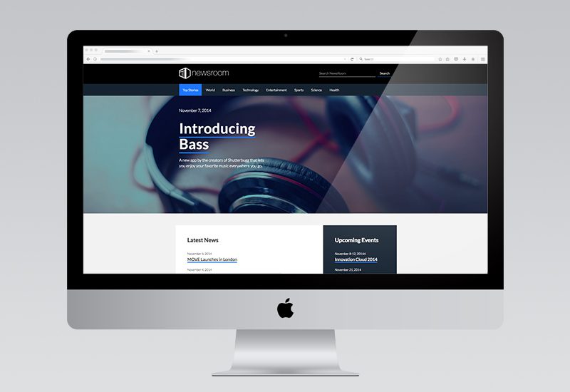 News Room Website