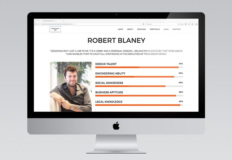 Robert Blaney Website