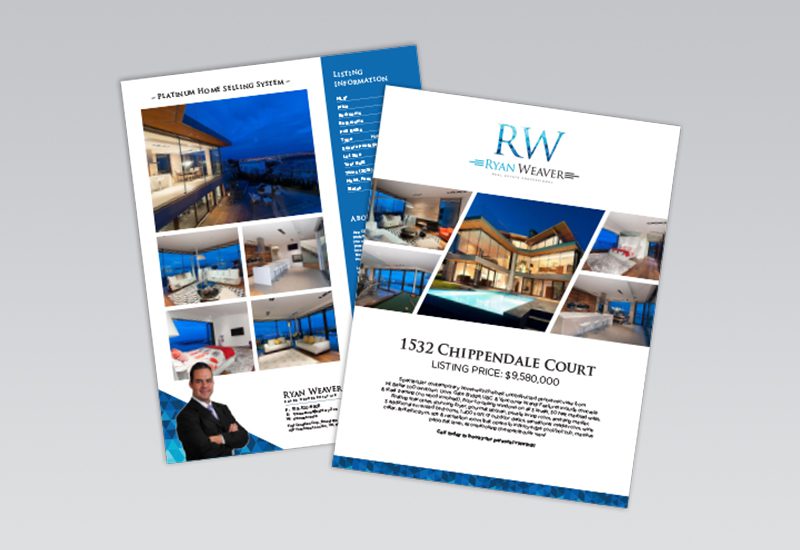 Ryan Weaver 2 Page Feature Sheet