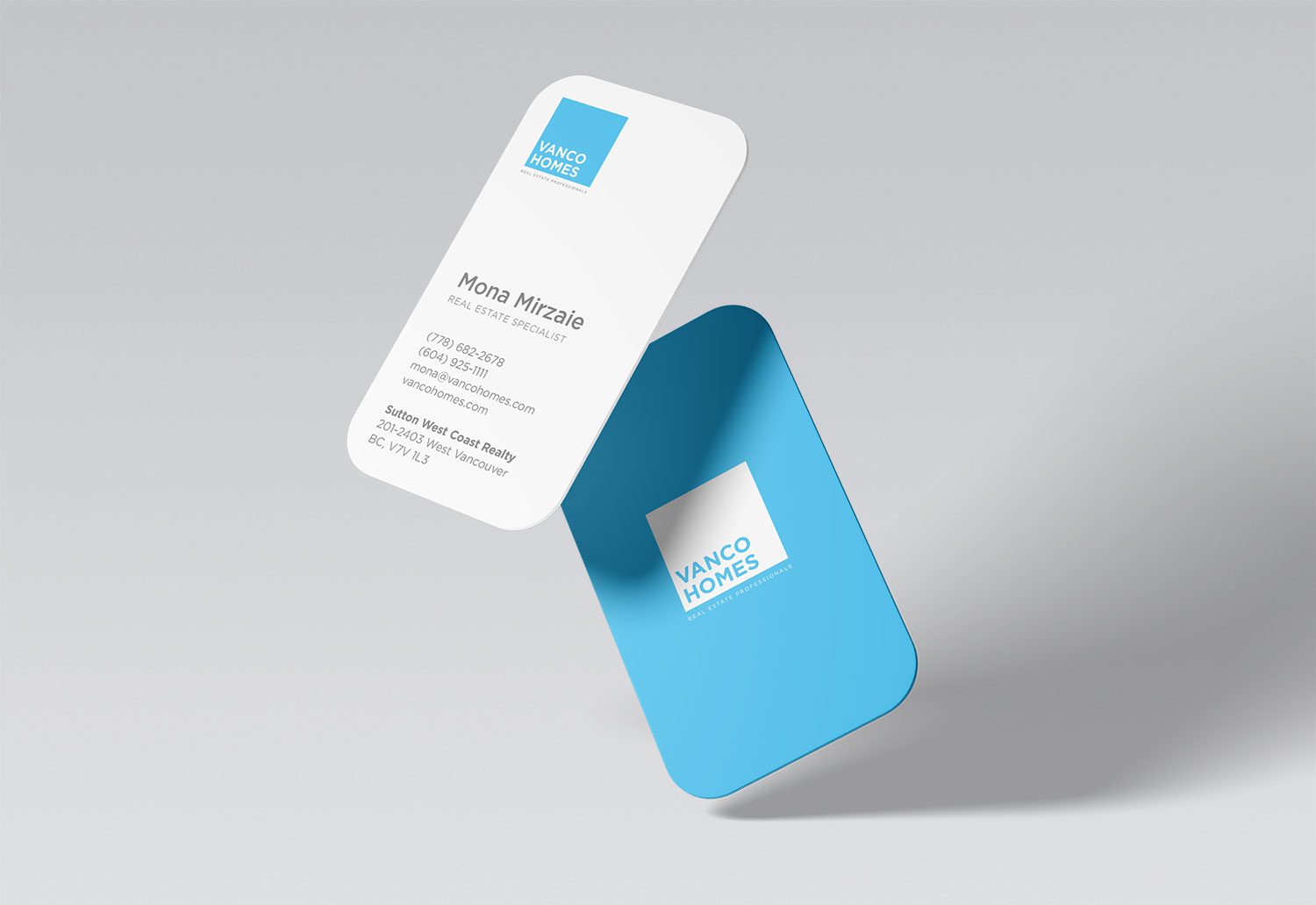 Vanco Homes Business Card