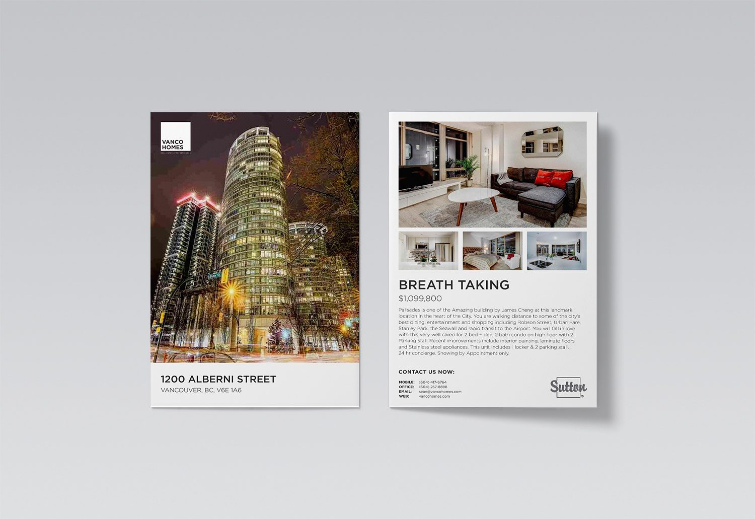 Vanco Homes Flyer