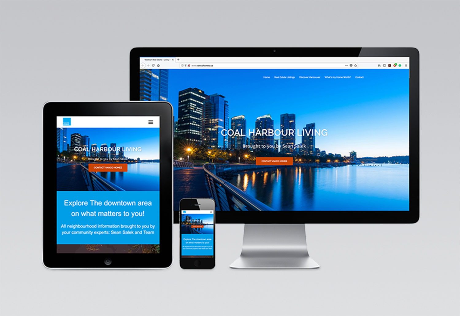 Vanco Homes Website